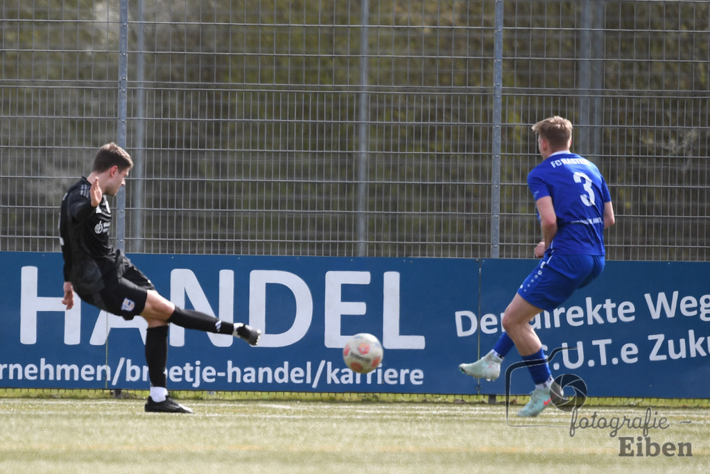 FC Rastede-VFl Stenum | Herren Bezirksliga 2; FC Rastede (blau)-VFL Stenum (schwarz) am 29.03.2026 in Rastede (Sportanlage Köttersweg), Photo: Philip Eiben 2026 - Realisiert mit Pictrs.com