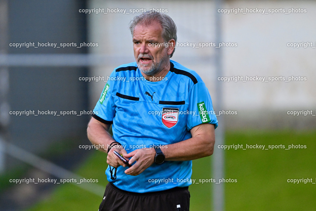WSG Radenthein vs. URC Thal Assling | Gerhard Lukas Meschnark Referee, WSG Radenthein vs. URC Thal Assling, WSG Radenthein vs. URC Thal Assling am 30.05.2025 in Radenthein (Sportplatz Radenthein), Austria, (Photo by Bernd Stefan)