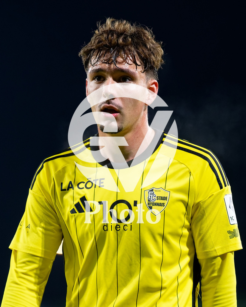 dieci Challenge League - FC Stade Nyonnais v Etoile Carouge FC |  during the dieci Challenge League match between FC Stade Nyonnais and Etoile Carouge FC at Centre sportif de Colovray in Nyon, Switzerland