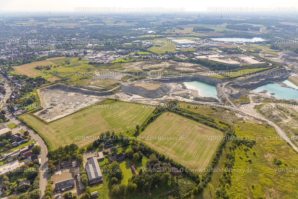 Beckum230805229 | Luftbild, Holcim Steinbruch, Beckum, Münsterland, Nordrhein-Westfalen, Deutschland