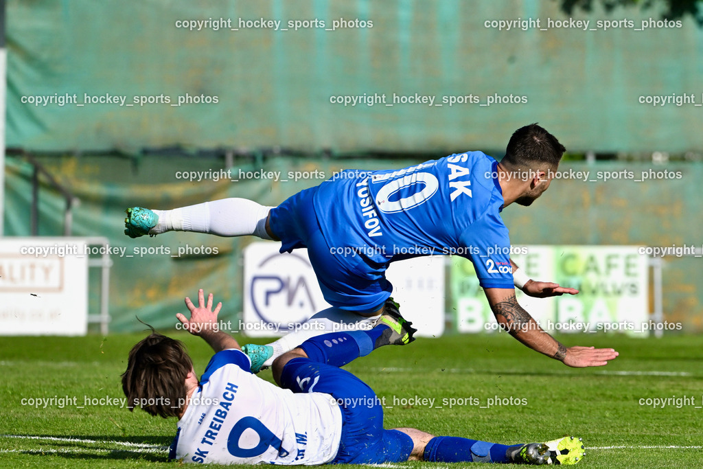 SAK vs. SK Treibach | #9 Marco Paul Pirker Böck SK Treibach, #10 Yosifov Svetlozar Angelov SAK, SAK vs. SK Treibach, SAK vs. SK Treibach am 29.05.2024 in Klagenfurt (Sportpark Welzenegg), Austria, (Photo by Bernd Stefan)