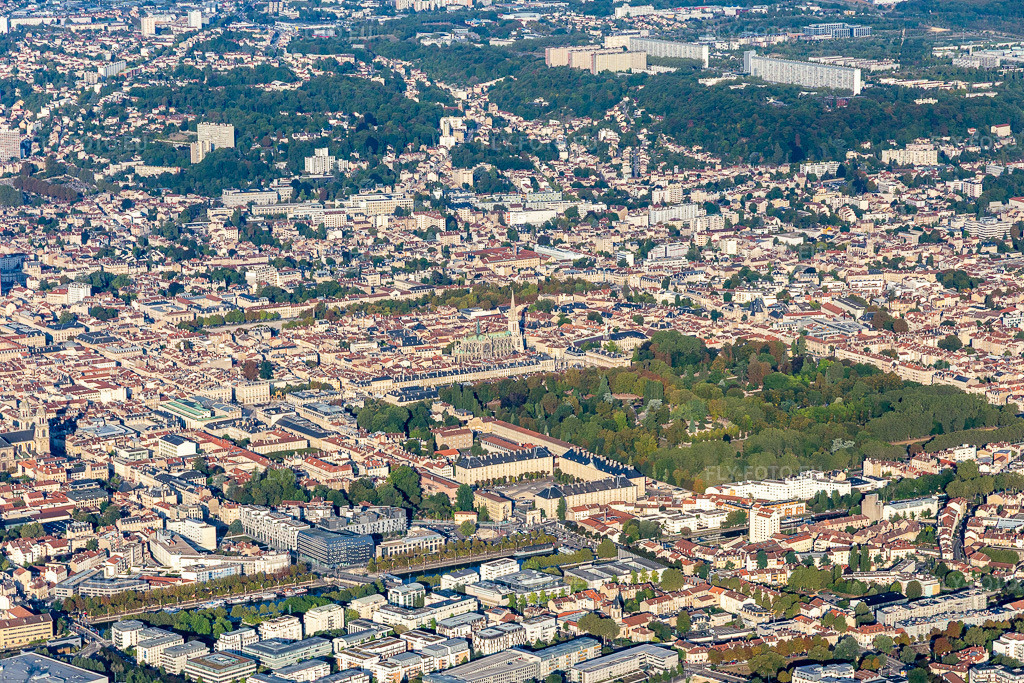 Vue aérienne: Parc de la Pépinière à le quartier Pepiniere Vieille Ville in Nancy dans le département Meurthe et Moselle, France – .Photo: IMG_117864.jpg prise le 14/09/2019 par Werner Riehm/FLY-FOTO.eu – Résolution de l'original: 5472 x 3648 px