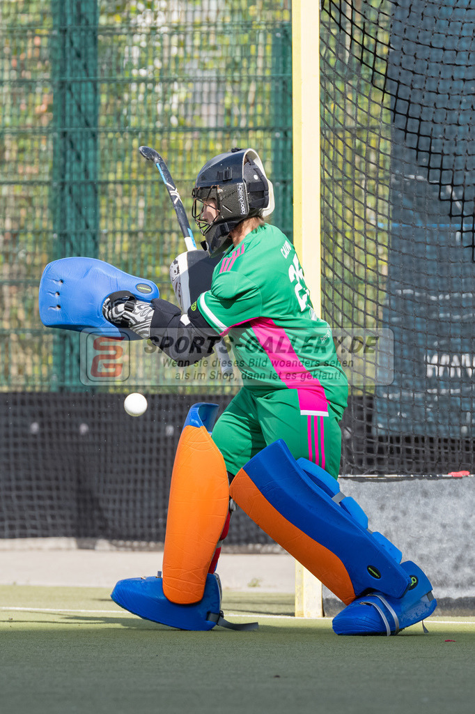 HK_20220925_100069 | 1. Bundesliga Damen Düsseldorfer HC - Berliner HC  am 25.9.2022 DHC Düsseldorf, Düsseldorf , Ana Calvo ( Torfrau Bremer HC #25 )