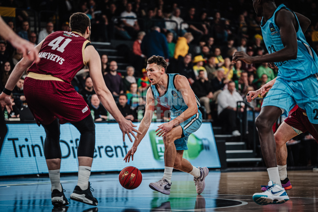 Basketball | Männer | Saison 2024/2025 | BKT EuroCup | Veolia Towers Hamburg vs. 7Bet-Lietkabelis Panevezys | 21.01.2025 | Brae Ivey (#1, Veolia Towers Hamburg)