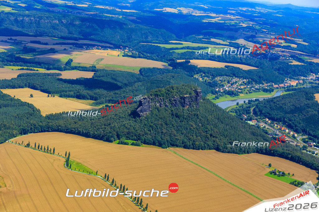 Die Luftaufnahme Halbestadt - Königstein wurde vom UL-Flugzeug (keine Drohne) aus fotografiert.Hohe Druck- Auflösung-die Geschenkidee!