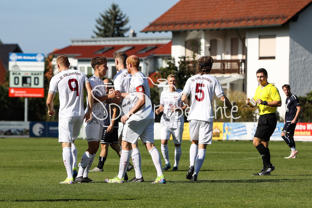 BC Aichach - BC Adelzhausen | Jubel nach 0-1