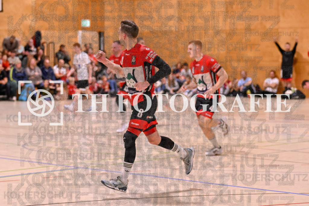 GER, SG Maulburg/Steinen - HSG Dreiland, Handball, Landesliga Suedbaden, 4. Spieltag, Saison 2024/2025, 12.10.2024 | Jakob Tiedtke (SG Maulburg/Steinen, #08)GER, SG Maulburg/Steinen - HSG Dreiland, Handball, Landesliga Suedbaden, 4. Spieltag, Saison 2024/2025, 12.10.2024Foto: TH Fotografie/Thomas Hess