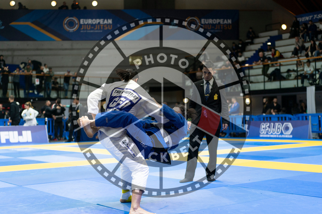 20240119PBB3236 | Fighters compete during the IBJJF European Championship in Paris, France, on January 19, 2024.