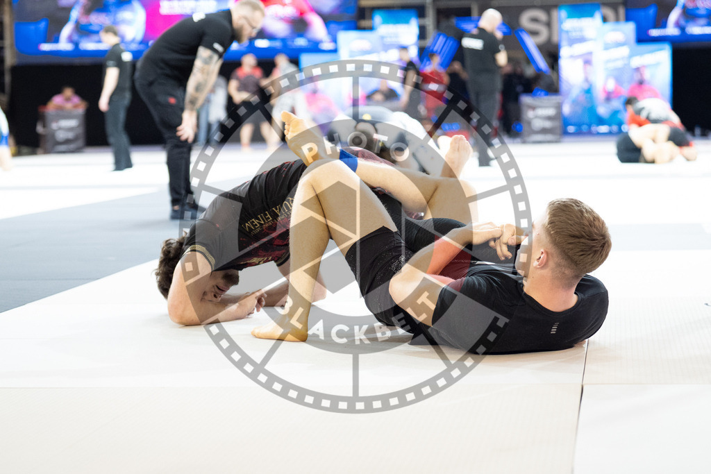 20260214PBB0384 | Fighters compete during the ADCC European Trials  competition day 1 in Belgrade, Serbia, on February 14, 2026.