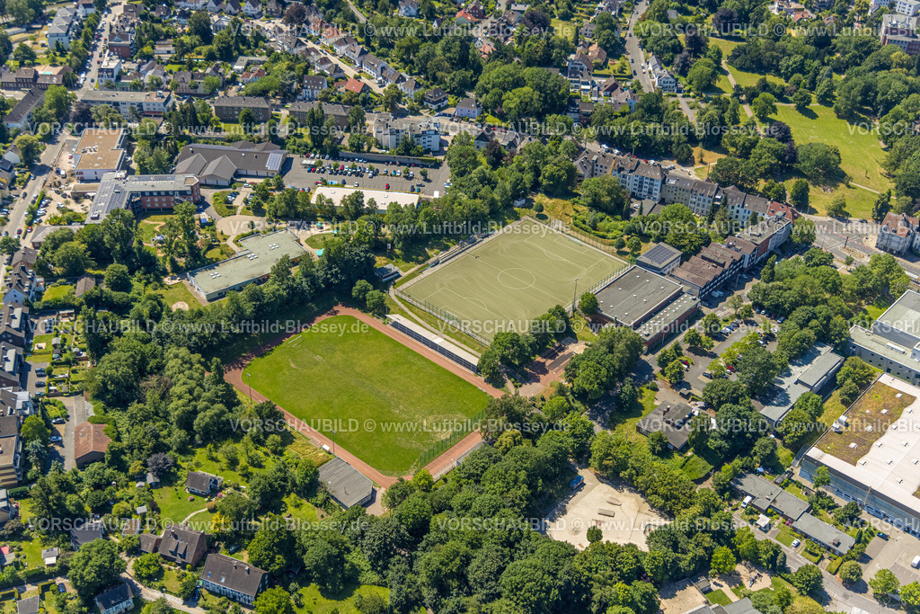 Muelheim230703809 | Luftbild, Sportplatz Südstraße, Altstadt I - Südost, Mülheim an der Ruhr, Ruhrgebiet, Nordrhein-Westfalen, Deutschland