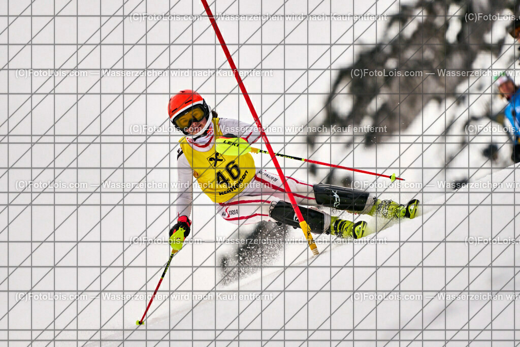 ALP8172_NOe-Kinder-LM_SL-I_Hochkar_MoeserKapfenberger Judith | (C)FotoLois.com, Alois Spandl. NÖ Kinder-Landesmeisterschaft, SLALOM im Draxlerloch am Hochkar, erster Lauf, So 18. Februar 2024.