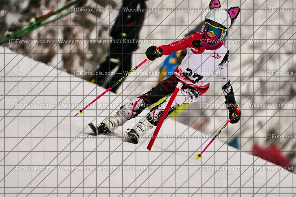 ALP5556_NOe-Kindervergleichskampf_Binder-Neuhold Mia | (C)FotoLois.com, Alois Spandl,  NÖ Kindervergleichskampf, SLALOM, Annaberg-Reidl, So 29. Jänner 2023.