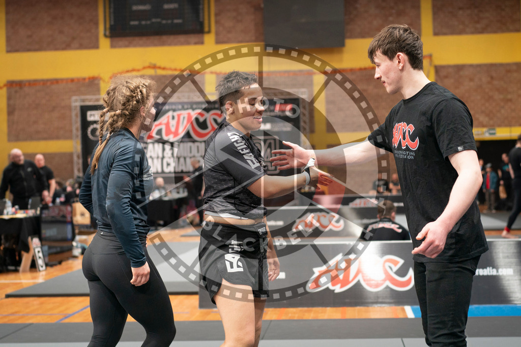 20240217PBB06706 | Fighters compete during the ADCC European, Middle Eastern and African Championship in Zagreb, Croatia, on February 17, 2024.