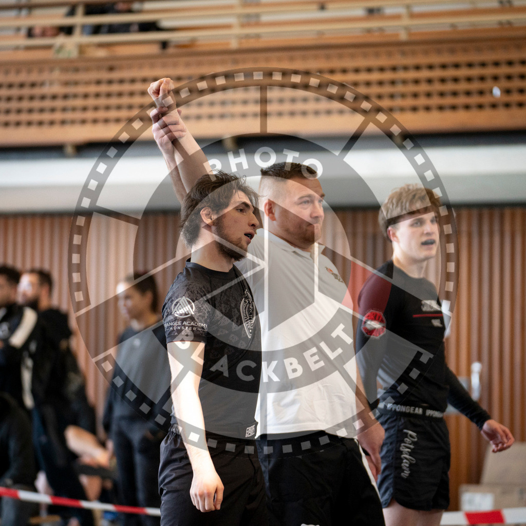 20240309PBB6988 | Fighters compete during the International Luta Livre (ILLCS) Spring Championship in Hannover, Germany, on March 9, 2024.
