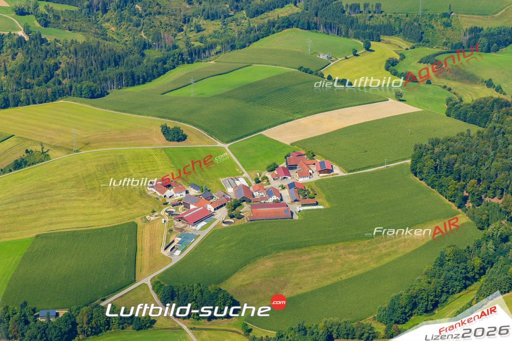Schöne Luftaufnahme als Geschenk in Hunaberg Hauzenberg - Die Luftbildaufnahme wurde 2025 vom UL-Flugzeug heraus erstellt ( keine Drohne ) - Hochauflösende Luftaufnahme -Nicht vergleichbar mit Google Maps oder Satelittenbilder- Die Geschenkidee !Mit Lizenz und Bildrechte bestellbar