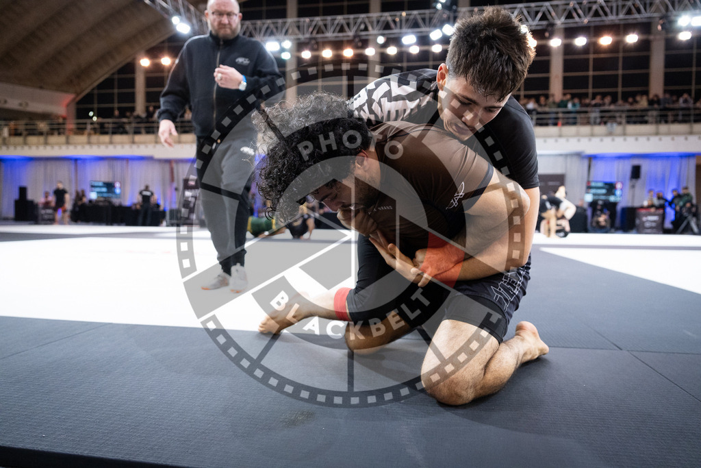 20260214PBB4115 | Fighters compete during the ADCC European Trials  competition day 1 in Belgrade, Serbia, on February 14, 2026.