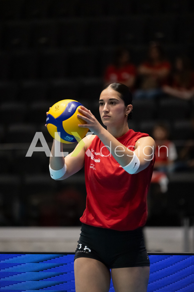 Austria v Switzerland - CEV European League Women | KRIENS, SWITZERLAND - JUNE 14: FABIANA MOTTIS of Switzerland during the CEV European League match between Austria and Switzerland at Pilatus Arena on June 14, 2026 in Kriens, Switzerland. - Realisiert mit Pictrs.com