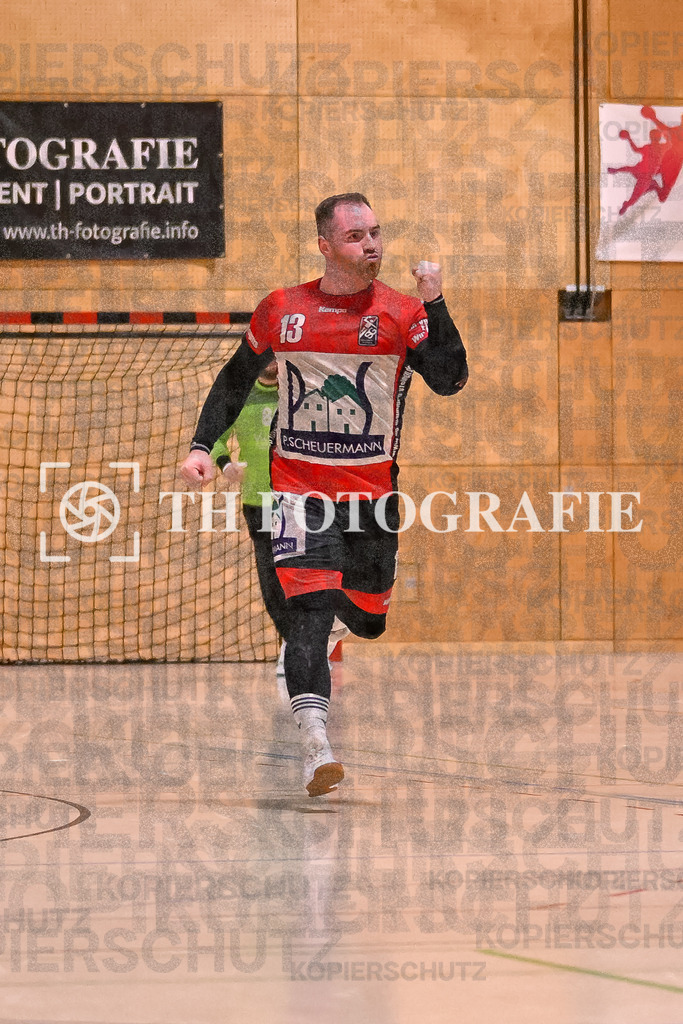 GER, SG Maulburg/Steinen - HSG Dreiland, Handball, Landesliga Suedbaden, 4. Spieltag, Saison 2024/2025, 12.10.2024 | Andre Leuchtmann (SG Maulburg/Steinen, #13)GER, SG Maulburg/Steinen - HSG Dreiland, Handball, Landesliga Suedbaden, 4. Spieltag, Saison 2024/2025, 12.10.2024Foto: TH Fotografie/Thomas Hess