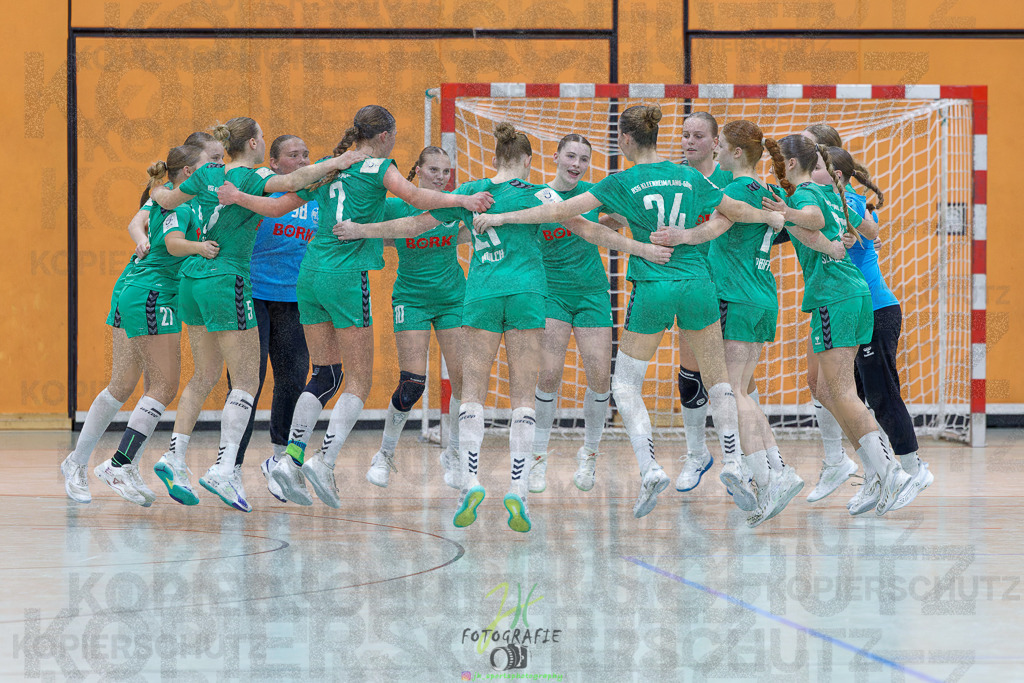 2024-10-19_406 | Jugendbundesliga B-Jugend weiblich; HSG Kleenheim/Langgöns - Longericher SC am 19.10.2024 in Oberkleen (Weidig-Halle) - Realisiert mit Pictrs.com