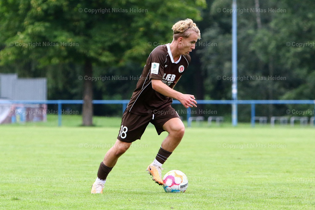 NH_StPauliU19_VfLOsnabrückU19_U19Bundesliga_19082023 | #18 Niklas Schöning (FC St. Pauli U19)