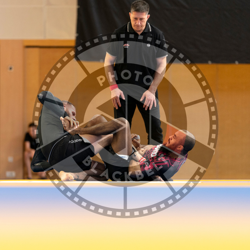 20240316PBB1529 | Athletes compete during the ADCC Eastern European Open grappling Competition in Poznan, Poland, on March 16, 2024.