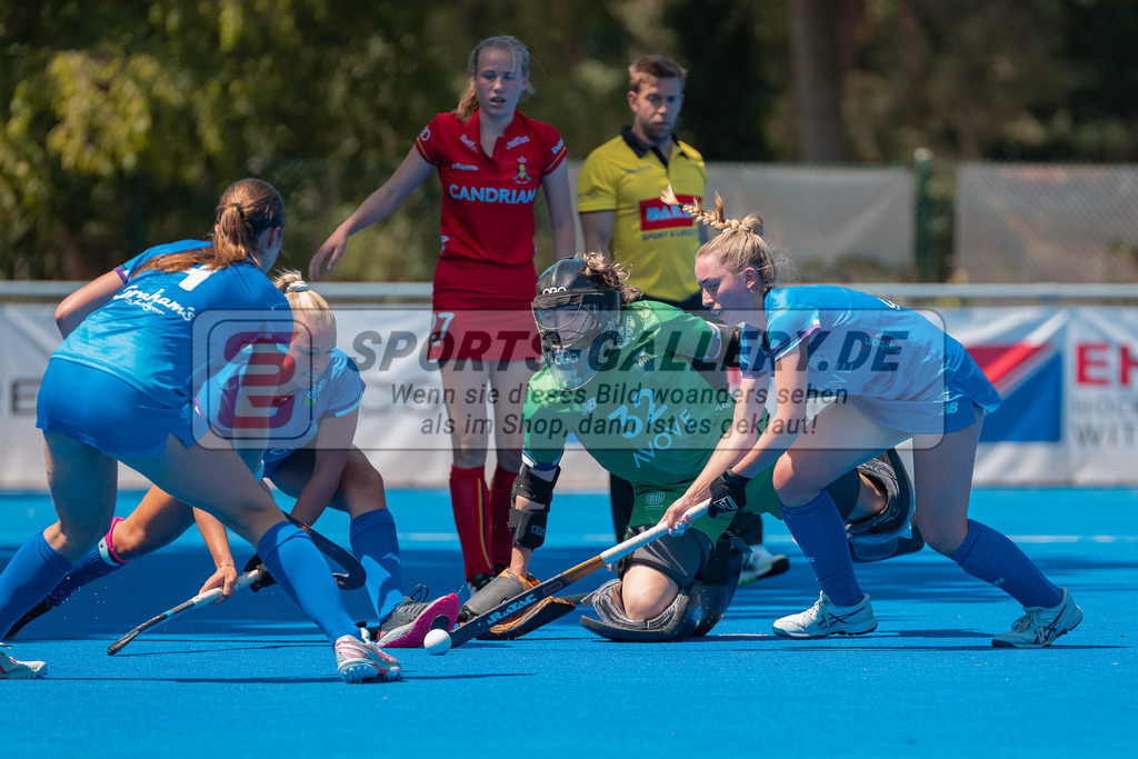 HK_20230708_109839 | Euro Hockey WU18 Belgium - Scotland Championship Girls &amp; Boys am 8.7.2023 CHTC , Krefeld ,