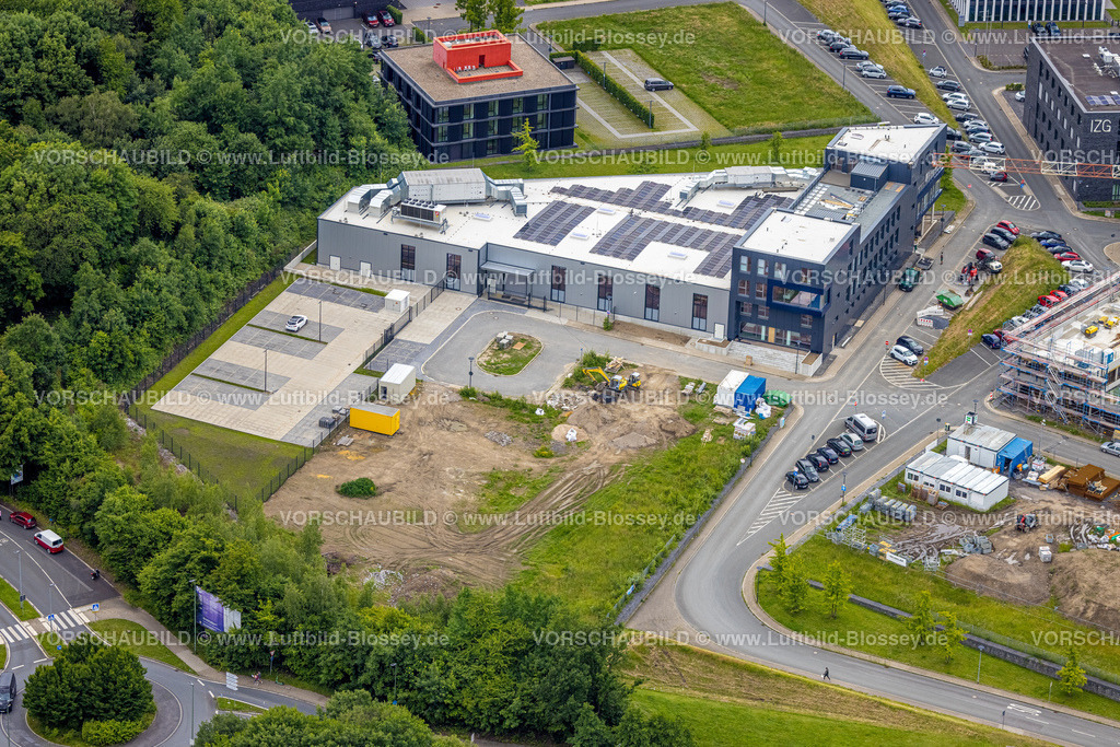 Bochum220603746 | Luftbild, Baustelle mit Neubau Gesundheitscampus, an der RUB Ruhr-Universität Bochum, Querenburg, Bochum, Ruhrgebiet, Nordrhein-Westfalen, Deutschland