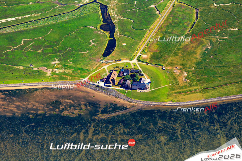Die Luftbildaufnahme Mayenswarf - Langness wurde 2018 mittels Flugzeug (keine Drohne) erstellt. Perfekte Schärfe und Druck- Auflösung- Garantiert!
