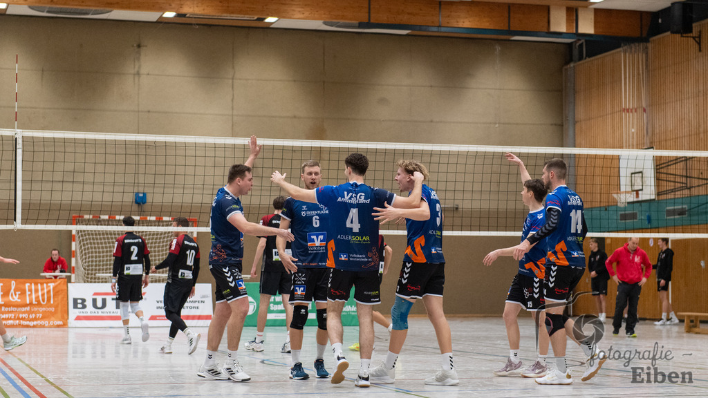 Oldenburger TB-VSG Ammerland | Volleyball Regionalliga; Oldenburger TB-VSG Ammerland am 24.01.2026 in Oldenburg (Sporthalle Haarenesch), Photo: Philip Eiben 2026 - Realisiert mit Pictrs.com