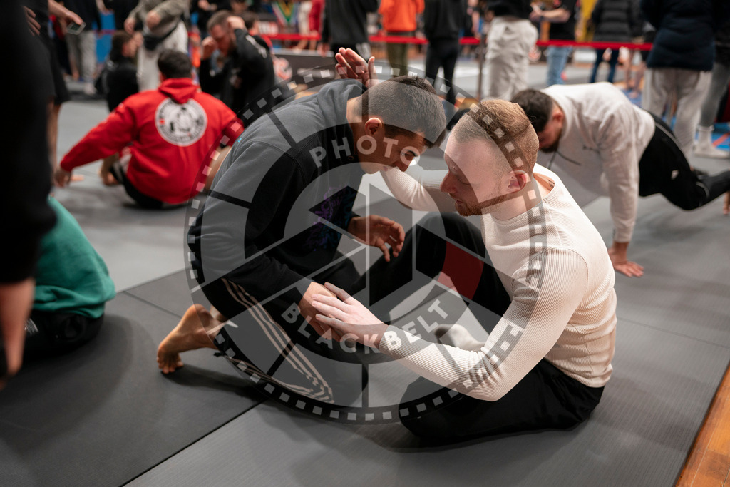 20240217PBB01669 | Fighters compete during the ADCC European, Middle Eastern and African Championship in Zagreb, Croatia, on February 17, 2024.