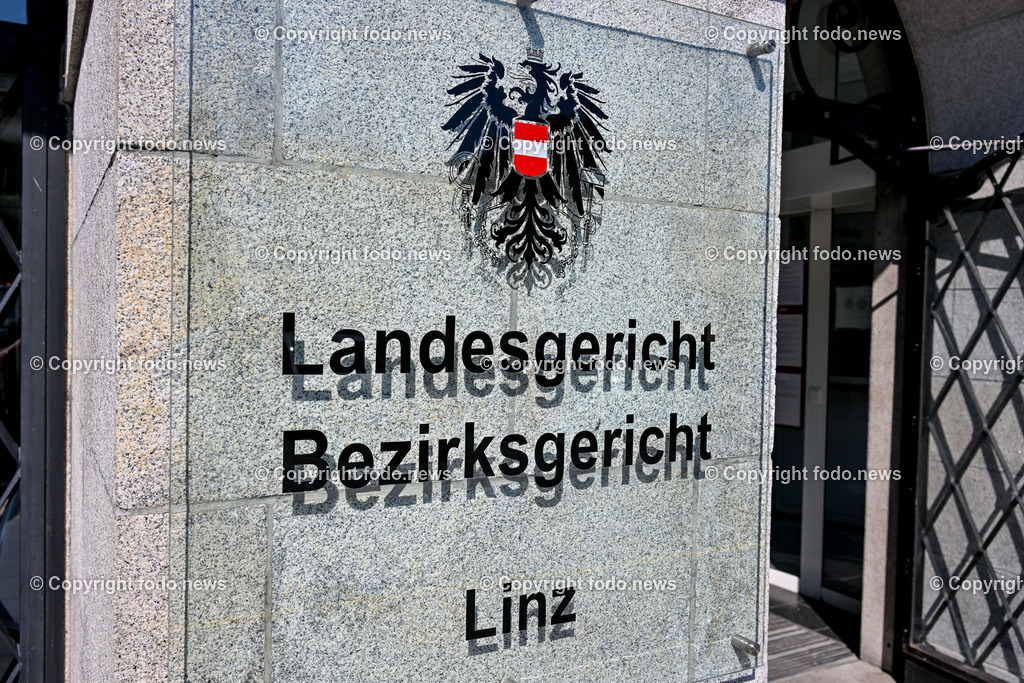 Gericht_ Landesgericht Linz_ Gerichtsgebaeude_ 26.06.2023-2 | 26.06.2023, Landesgericht Linz, AUT, Landesgericht Linz, Gerichtsgebaeude, im Bild Gerichtsgebaeude Landesgericht Linz