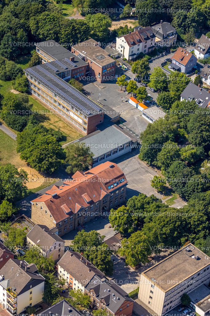 Witten220809159 | Luftbild, Overbergschule und Bruchschule, Witten, Ruhrgebiet, Nordrhein-Westfalen, Deutschland