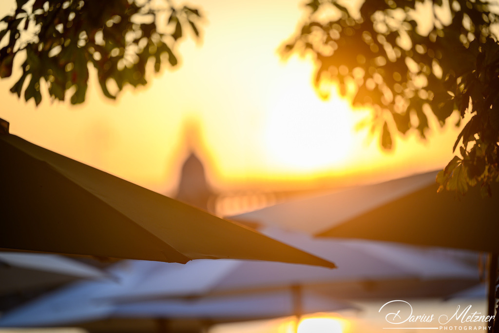 Sonnenuntergang in Mainz | Sonnenuntergang in Mainz fotografiert aus Mainz-Kastel