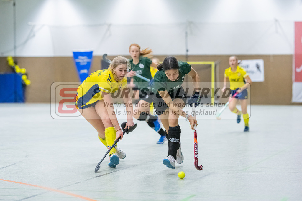 HK_20230225_104437 | Deutsche Meisterschaft WU16 Eintr. Braunschweig - 1. Hanauer THC am 25.2.2023 DSC 99, Düsseldorf ,