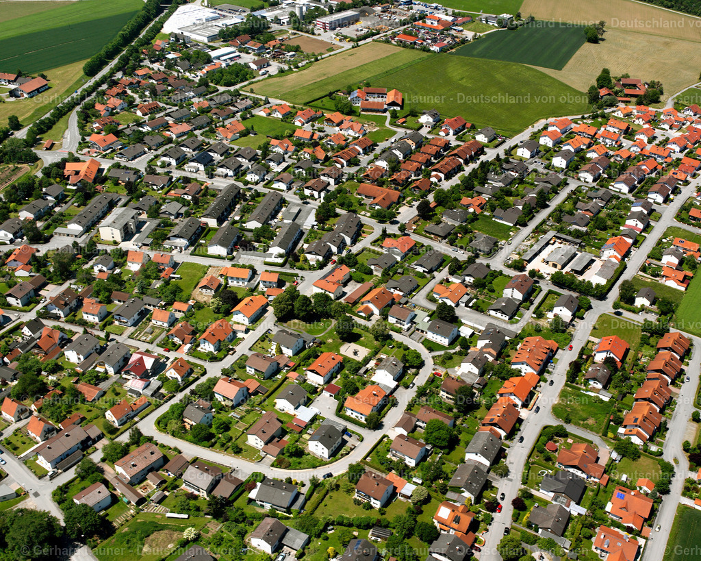 2600465 | ÖD 09.06.2006 Stadtansicht des Innenstadtbereiches  in Öd im Bundesland Bayern, Deutschland // City view on down town  in Öd in the state Bavaria, Germany Foto: Gerhard Launer