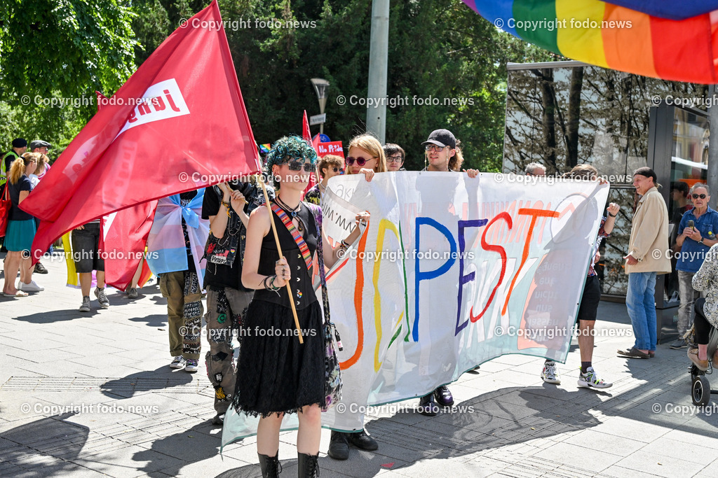Linzpride 2025_ 21.06.2025-182 | 21.06.2025, Linz, AUT, Linzpride 2025, im Bild Teilnehmer an der Linz Pride 2025
