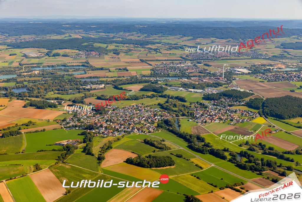 Trailsdorf Hallerndorf Bild- Das Luftbild wurde 2025 vom UL-Flugzeug heraus erstellt ( keine Drohne ) - Hochauflösende Luftaufnahme -Nicht vergleichbar mit Google Maps oder Satelittenbilder- Die Geschenkidee !Mit Lizenz und Bildrechte bestellbar
