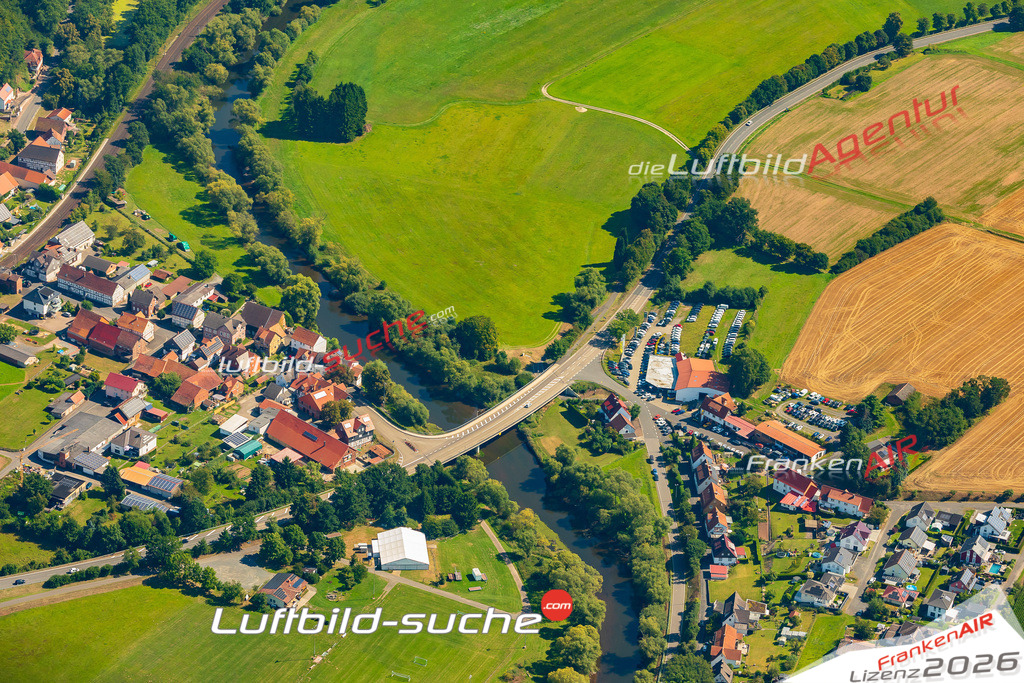Luftaufnahme Röhrenfurth Brücke Fulda Melsungen - Die Luftaufnahme wurde 2025 vom UL-Flugzeug heraus erstellt ( ohne Drohne ) - Hochauflösende Luftaufnahme - für professionelle Ausdrucke geeignet. Die Geschenkidee !Mit Lizenz und Bildrechte bestellbar