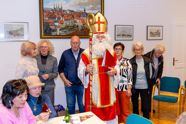 Der Nikolaus beim Seniorenbund | Bildershop von pixelworld.at - Realisiert mit Pictrs.com