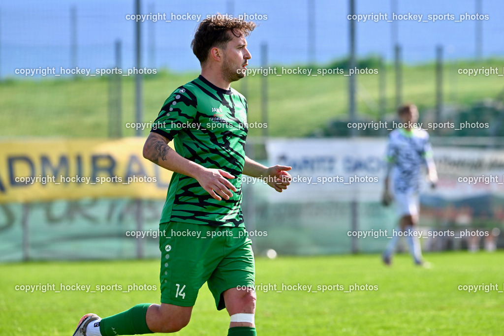 SC Landskron vs. FC Faakersee | #14 Daniel Arneitz SC Landskron, SC Landskron vs. FC Faakersee, SC Landskron vs. FC Faakersee am 27.04.2025 in Villach (Sportanlage Landskron), Austria, (Photo by Bernd Stefan)