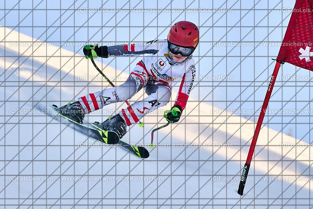 ALP9069_NOe-Kindervergleich-RTL_Gruber Lukas | (C)FotoLois.com, Alois Spandl. Sportunion Trattenbach, NÖ Kindervergleichs-Skirennen, RTL auf dem Feistritzsattel, So 28. Januar 2024.