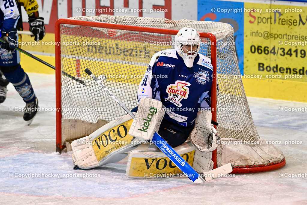 ESC Steindorf vs. EC Hornets Spittal 20.2.2024 | #31 Steiner Paul ESC Steindorf, ESC Steindorf vs. EC Hornets Spittal 20.2.2024, ESC Steindorf vs. EC Hornets Spittal 20.2.2024 am 20.02.2024 in Steindorf (Ossiachersee Halle), Austria, (Photo by Bernd Stefan)