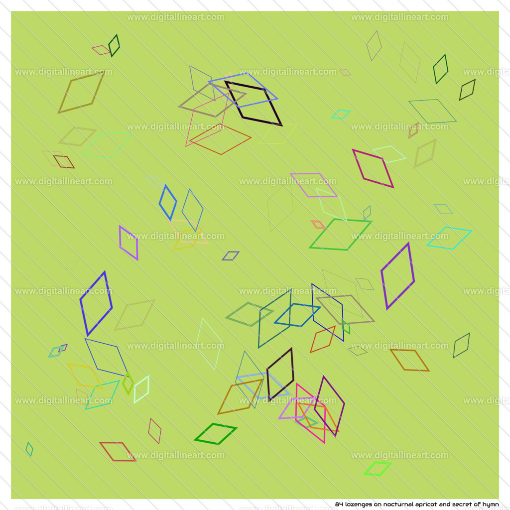 84-lozenges-nocturnal-apricot-and-secret-of-hymn | digitallineart - Realisiert mit Pictrs.com