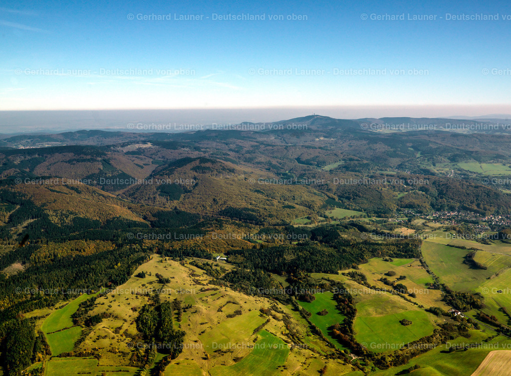 2781037 | Blick über den Thüringer Wald von Bad Liebenstein zum Großen Inselberg in Richtung Osten