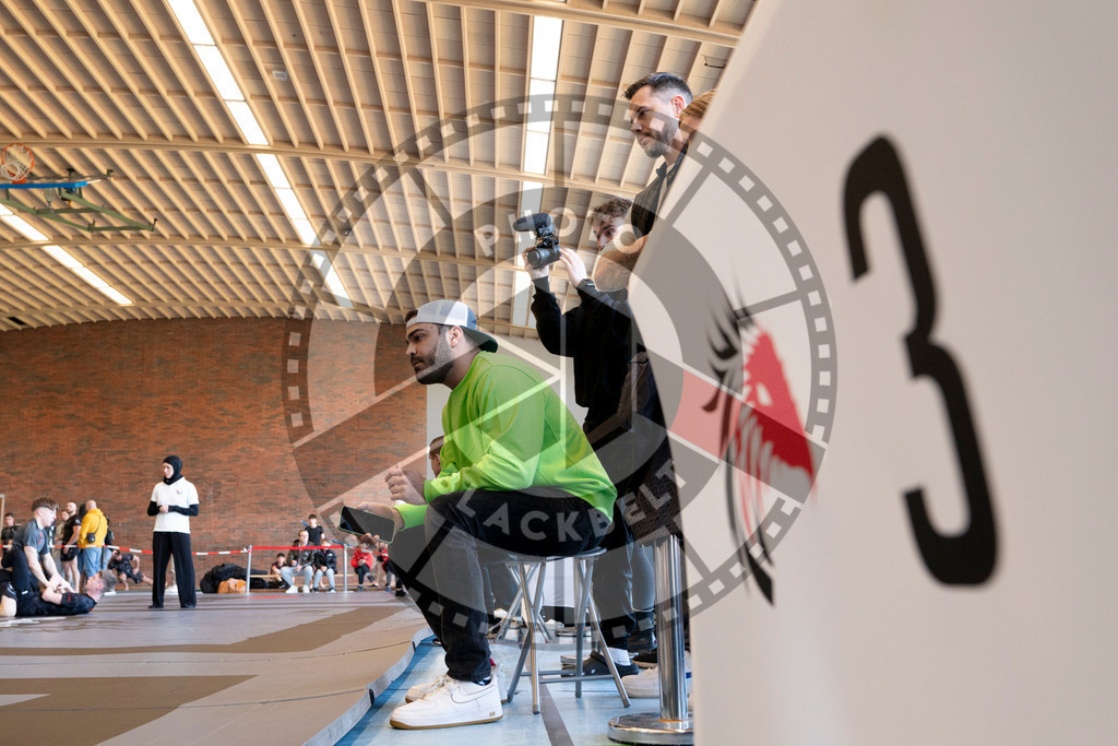 20240309PBB4248 | Fighters compete during the International Luta Livre (ILLCS) Spring Championship in Hannover, Germany, on March 9, 2024.