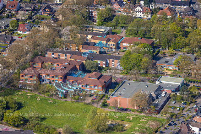 Hamm230400517 | Luftbild, Sophie Scholl Schule, Gebrüder-Grimm-Schule, Bockum-Hövel, Hamm, Ruhrgebiet, Nordrhein-Westfalen, Deutschland