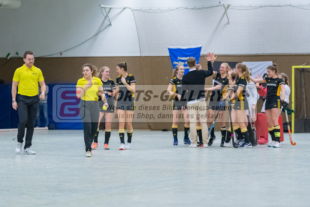 HK_20230226_104927 | Deutsche Meisterschaft WU16 Spiel 1. Halbfinale Havestehuder THC - UHC Hamburg am 26.2.2023 DSC 99, Düsseldorf ,