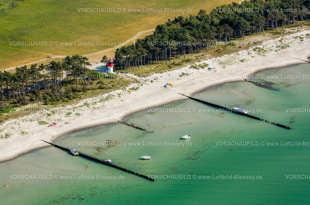 Ostsee16062631Hiddensee_Plogshagen | Leuchtfeuer Gellen, Südinsel, Leuchtturm, Strand, Strandlinie,  Insel Hiddensee, Ostseeküste,Mecklenburg-Vorpommern, Vorpommern, Mecklenburg-Vorpommern, Deutschland