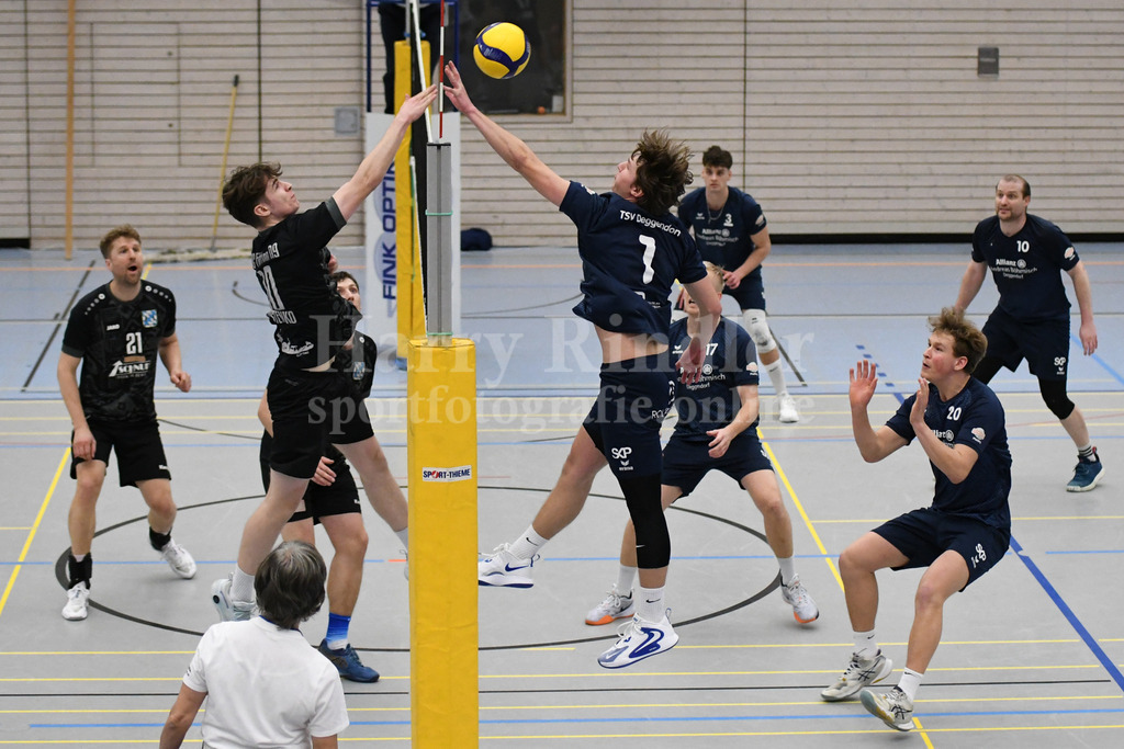 TSV Deggendorf  : VC Eitting 09 | Duell am Netz - Realisiert mit Pictrs.com