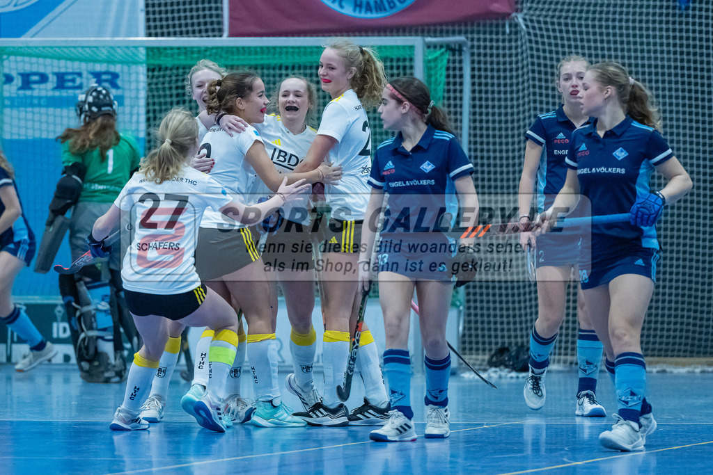 HK_20240303_108824 | 1. Halbfinale Deutsche Meisterschaft WU16 am 3.3.2024 Halle DHC, Düsseldorf ,